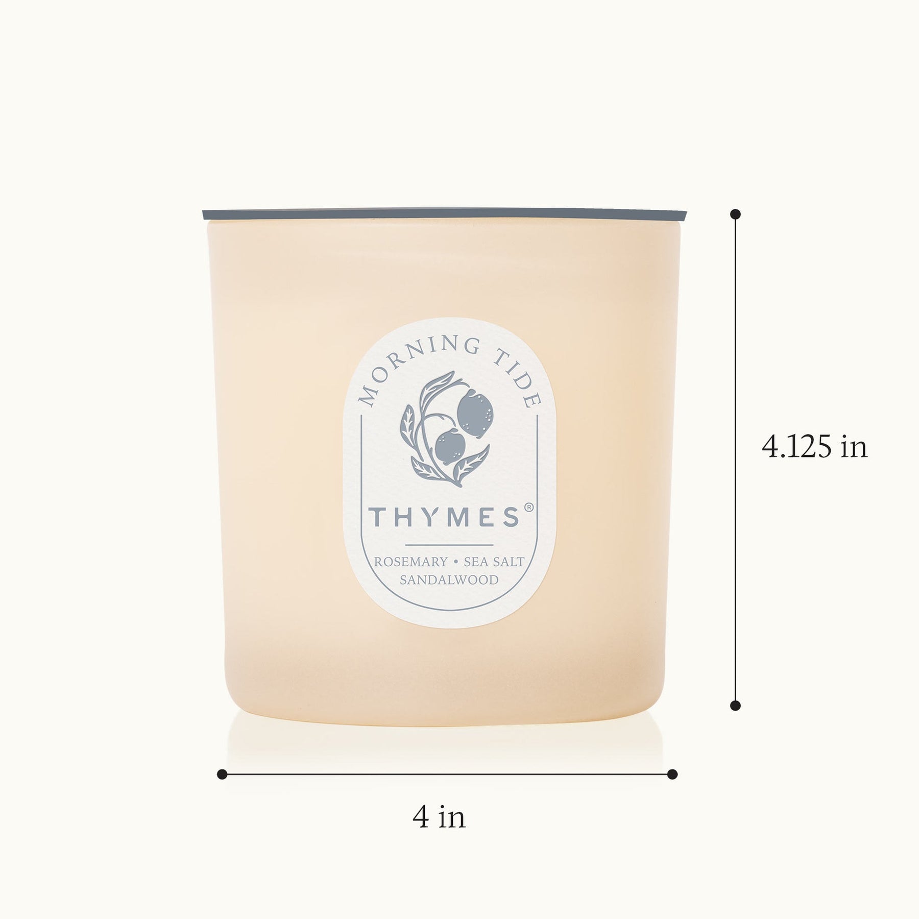 An image of Thymes Morning Tide Hours Edit Candle - 13 oz