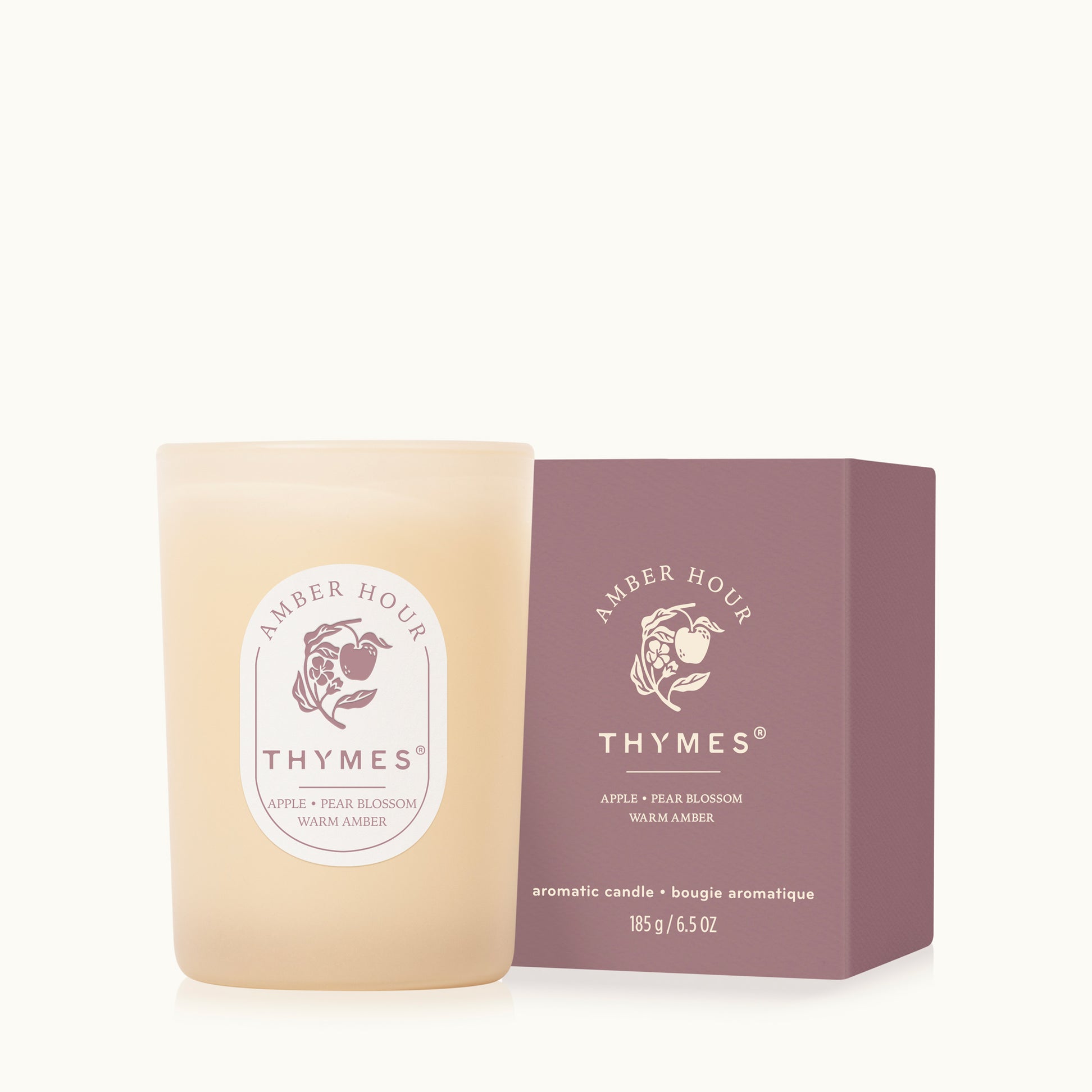 Thymes Amber Hour Poured Candle - 6.5 oz