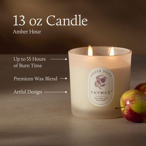 Thymes Amber Hour The Hours Edit Candle - 13 oz