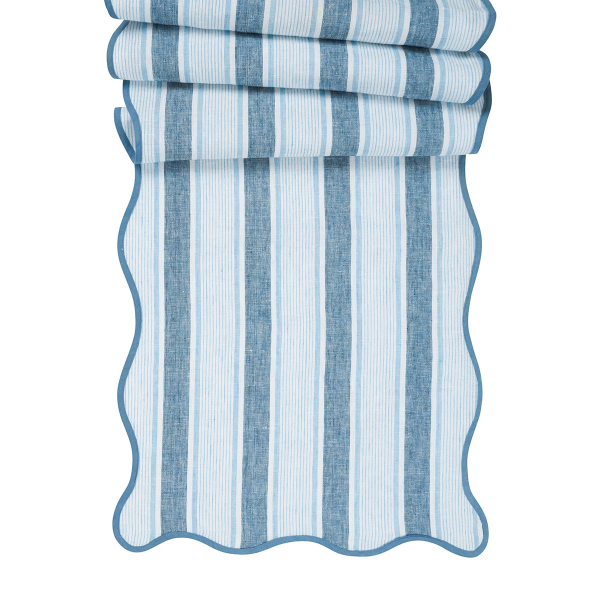 An image of Juliska Cabana Stripe Table Runner