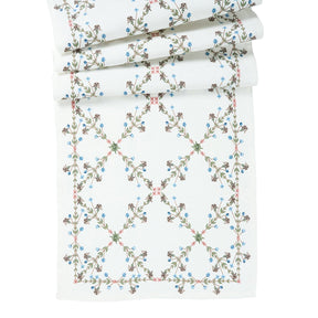 Juliska Villa Seville 18" x 90" Table Runner - Chambray