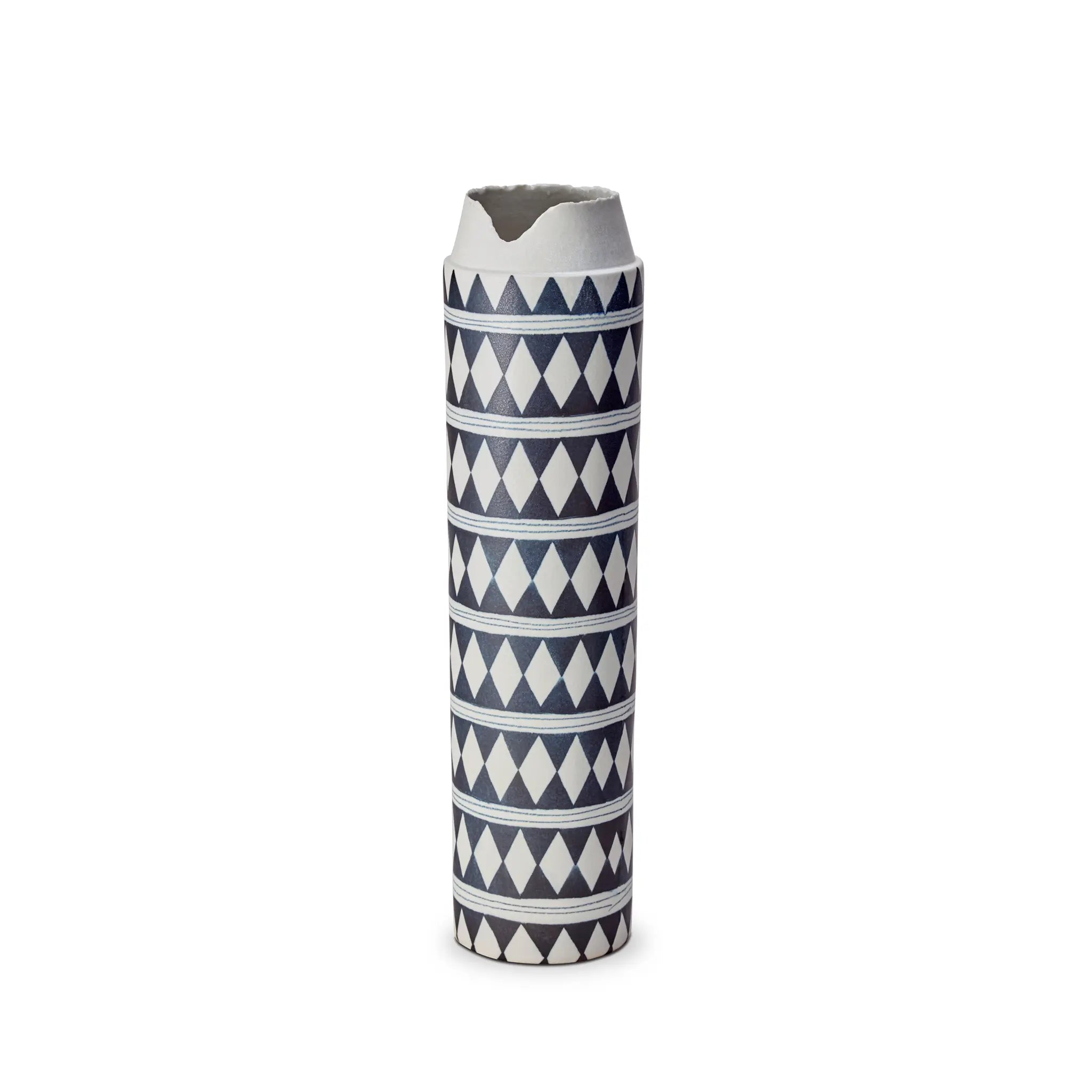 L'Objet Tribal Vase Cylinder