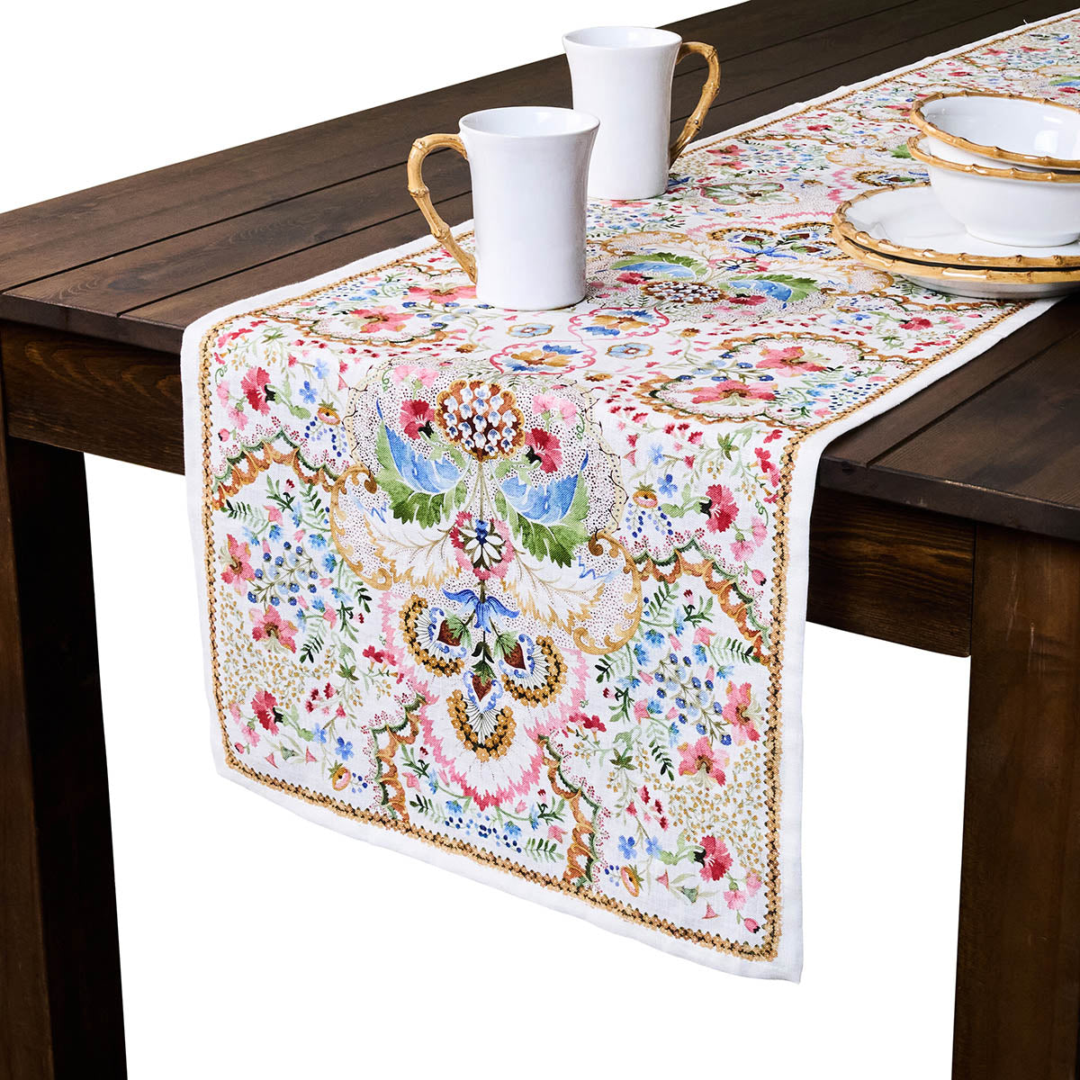 Juliska Sofia 18" x 90" Table Runner - Multi