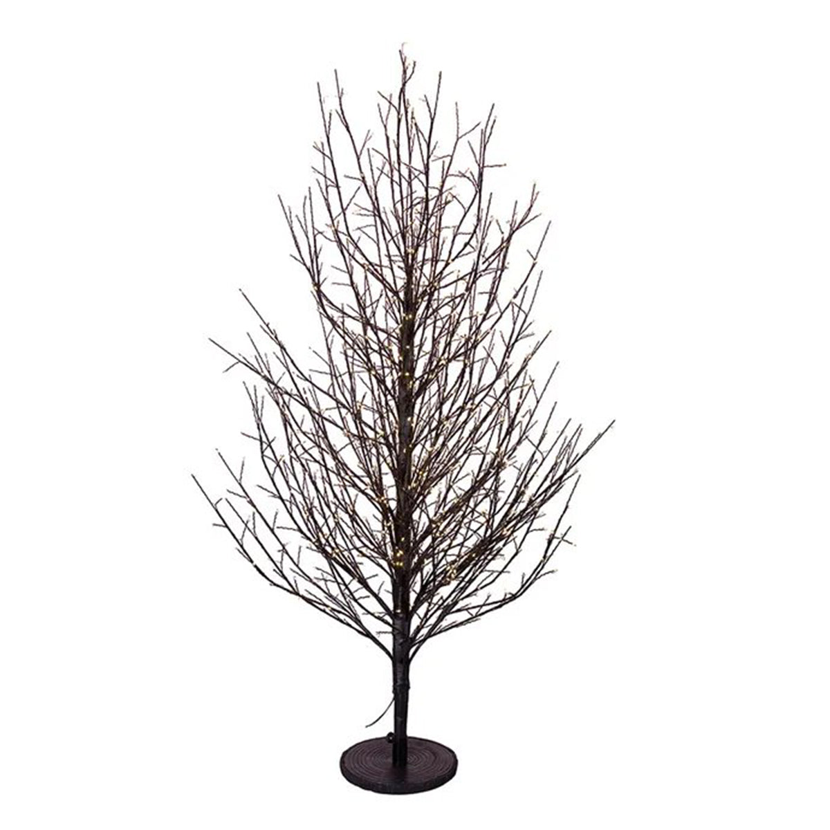 Kurt Adler Dark Brown Twig Tree with Lights