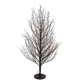 Kurt Adler Dark Brown Twig Tree with Lights