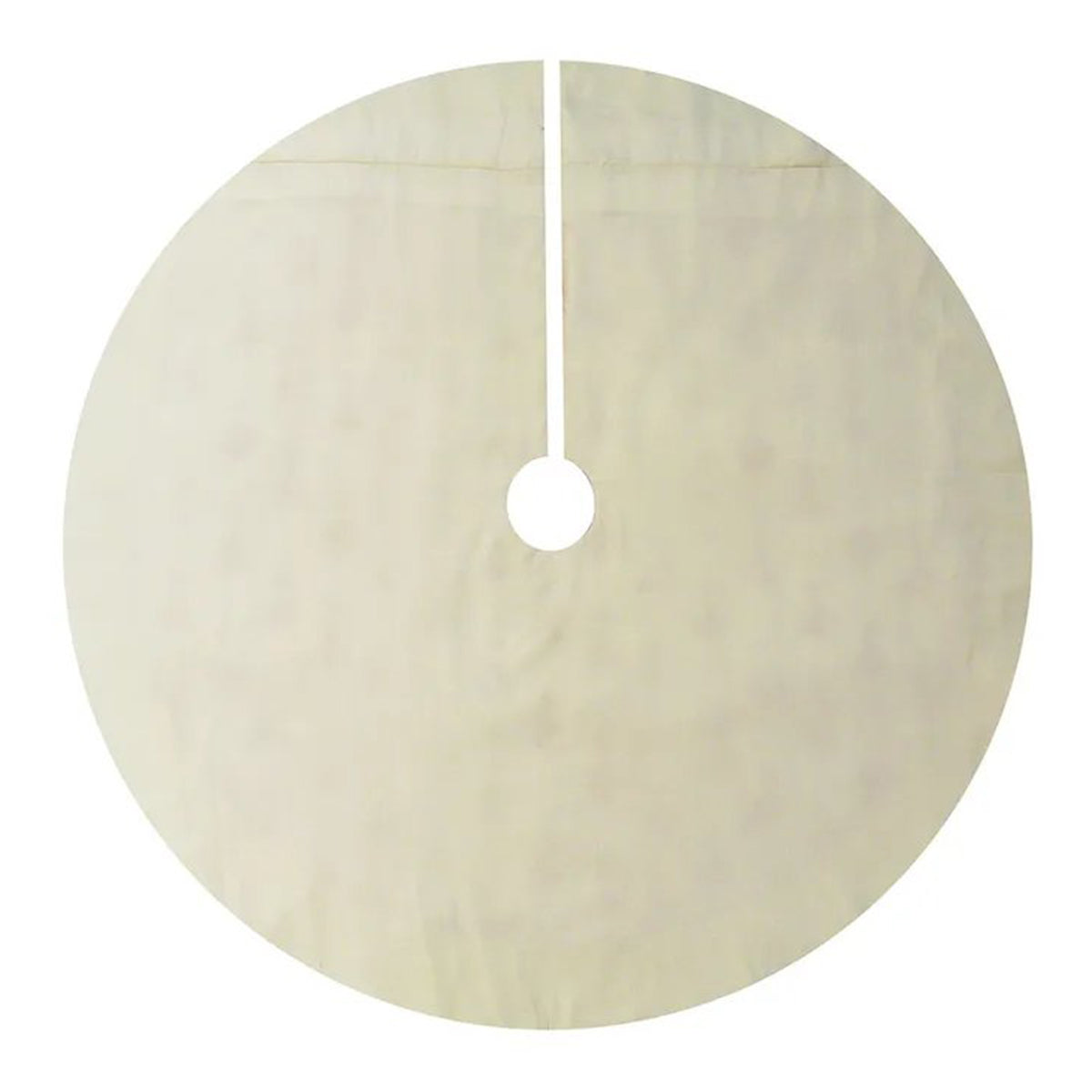 Kurt Adler Red With Gold Embroidered Ornaments Tree Skirt