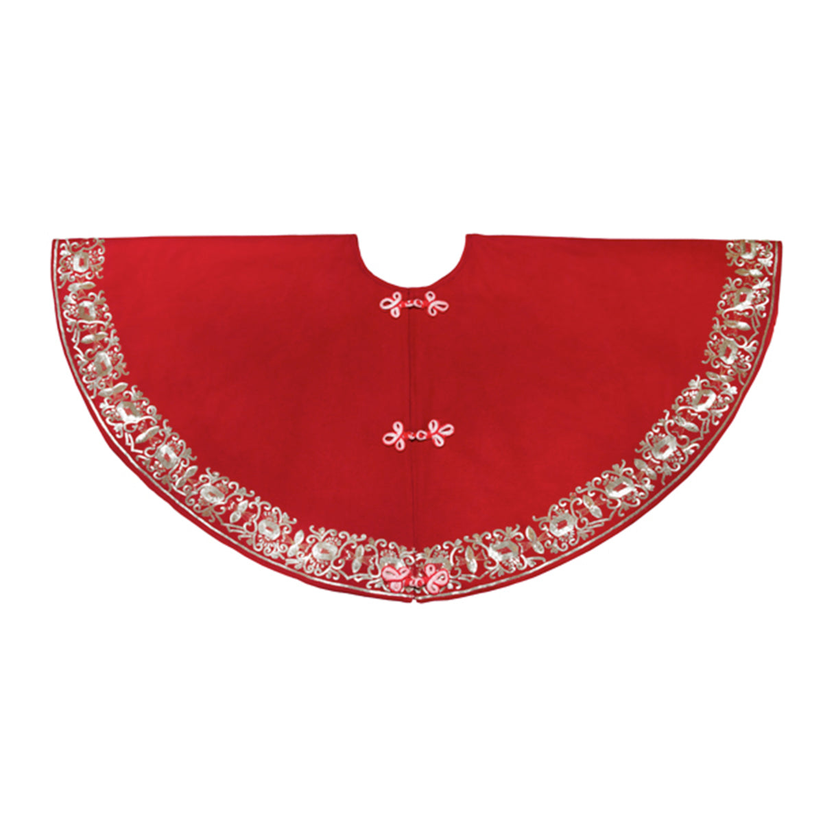 An image of Arcadia Red Empress Tree Skirt