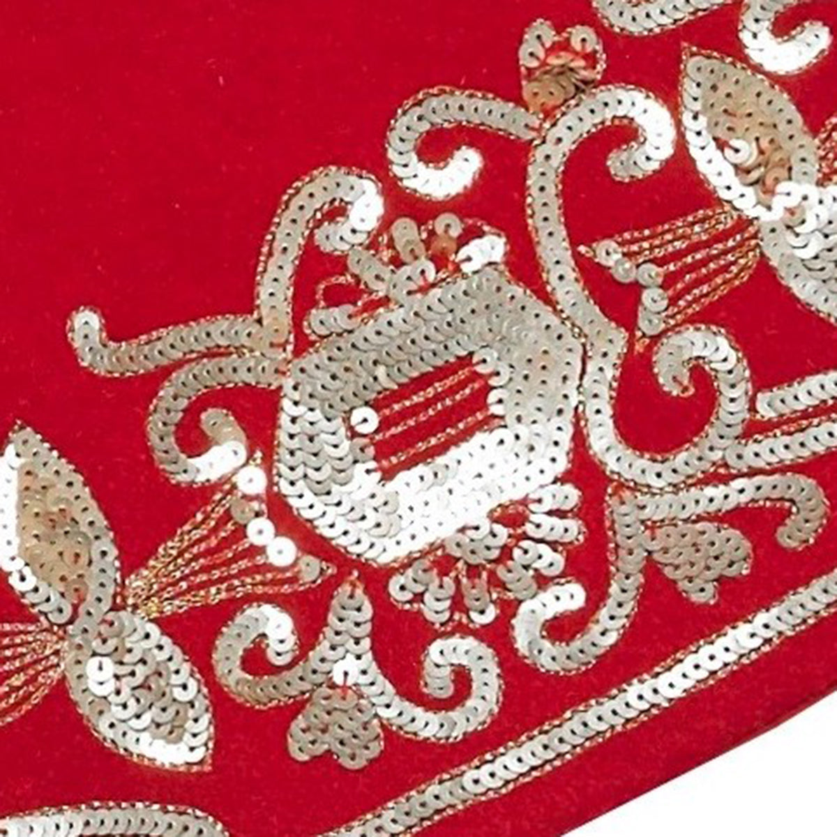 An image of Arcadia Red Empress Tree Skirt