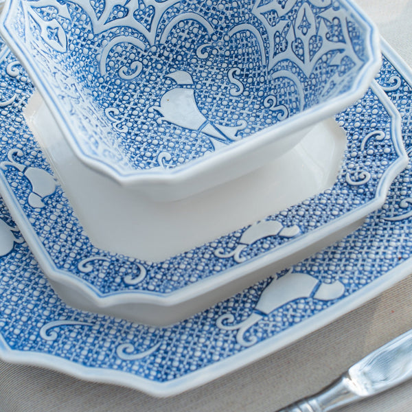 Vietri Uccello Blu Dinner Plate