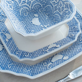 Vietri Uccello Blu Dinner Plate