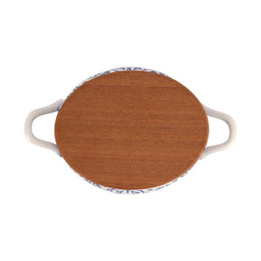 Vietri Uccello Blu Biscotti Jar