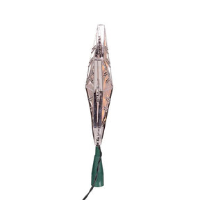 Kurt Adler 20-Light Silver Snowflake Star Treetop