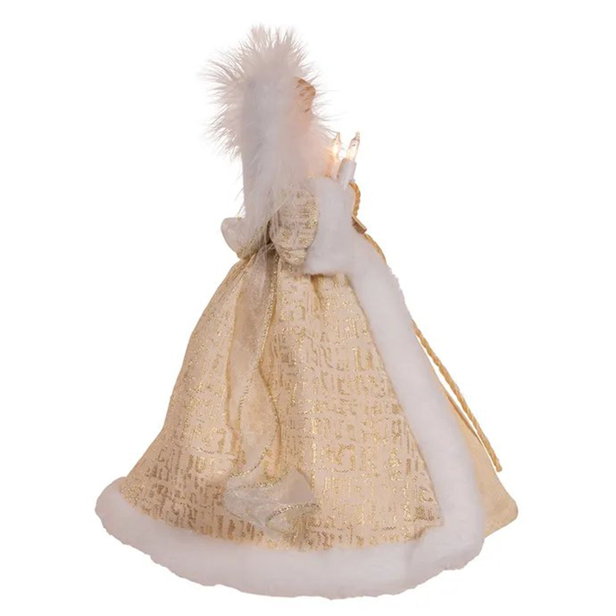 An image of Kurt Adler 10-Light Natural Angel Treetop