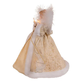 Kurt Adler 10-Light Natural Angel Treetop