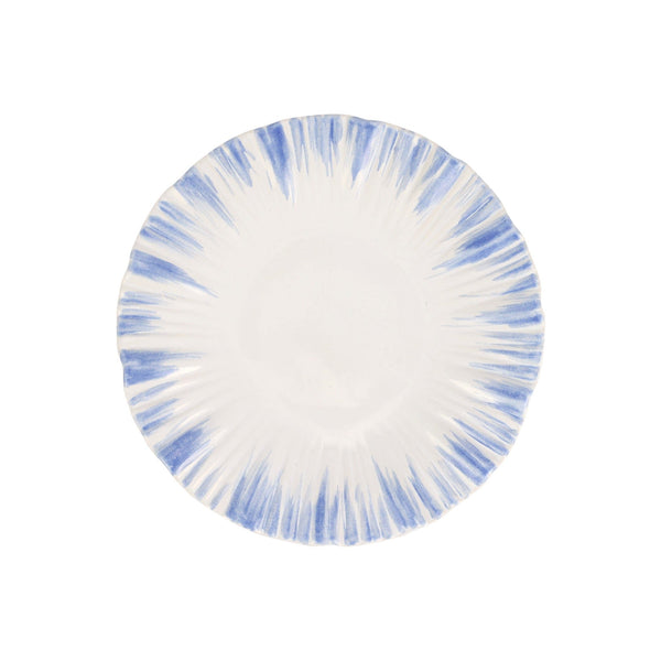 An image of Vietri Bari Blue and White Salad Plate
