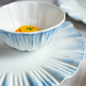 Vietri Bari Blue and White Cereal Bowl