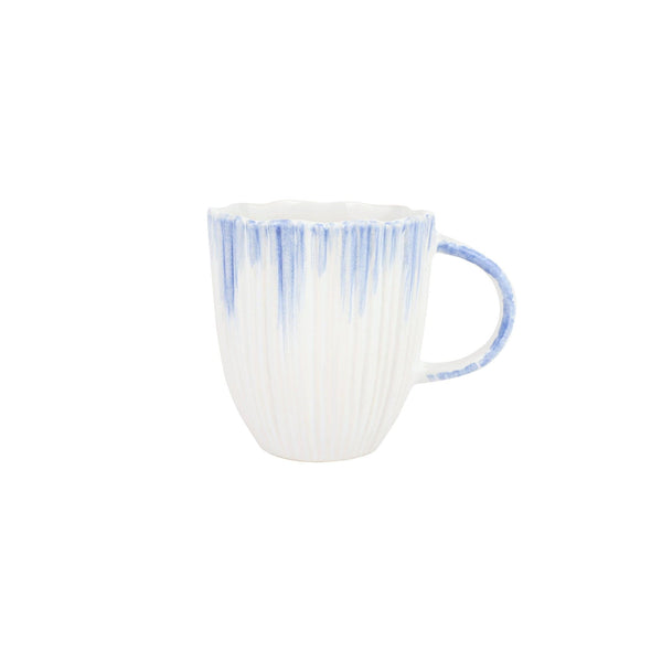 An image of Vietri Bari Blue and White Mug
