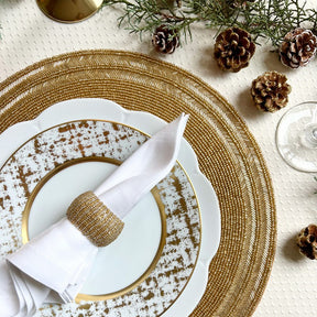 Von Gern Brilliant Napkin Rings Set of 4