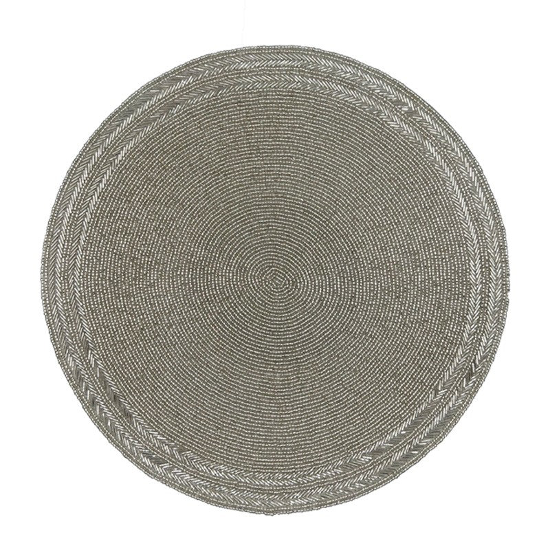 Von Gern Dazzle Round Placemat Set of 2