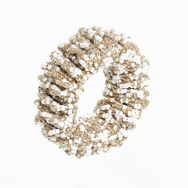 An image of Von Gern Sparkle Napkin Rings Set of 4