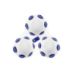 Vietri Santorini Dot Three-Part Server
