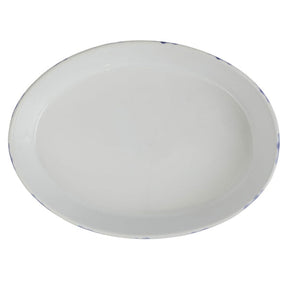 Vietri Santorini Dot Oval Baker