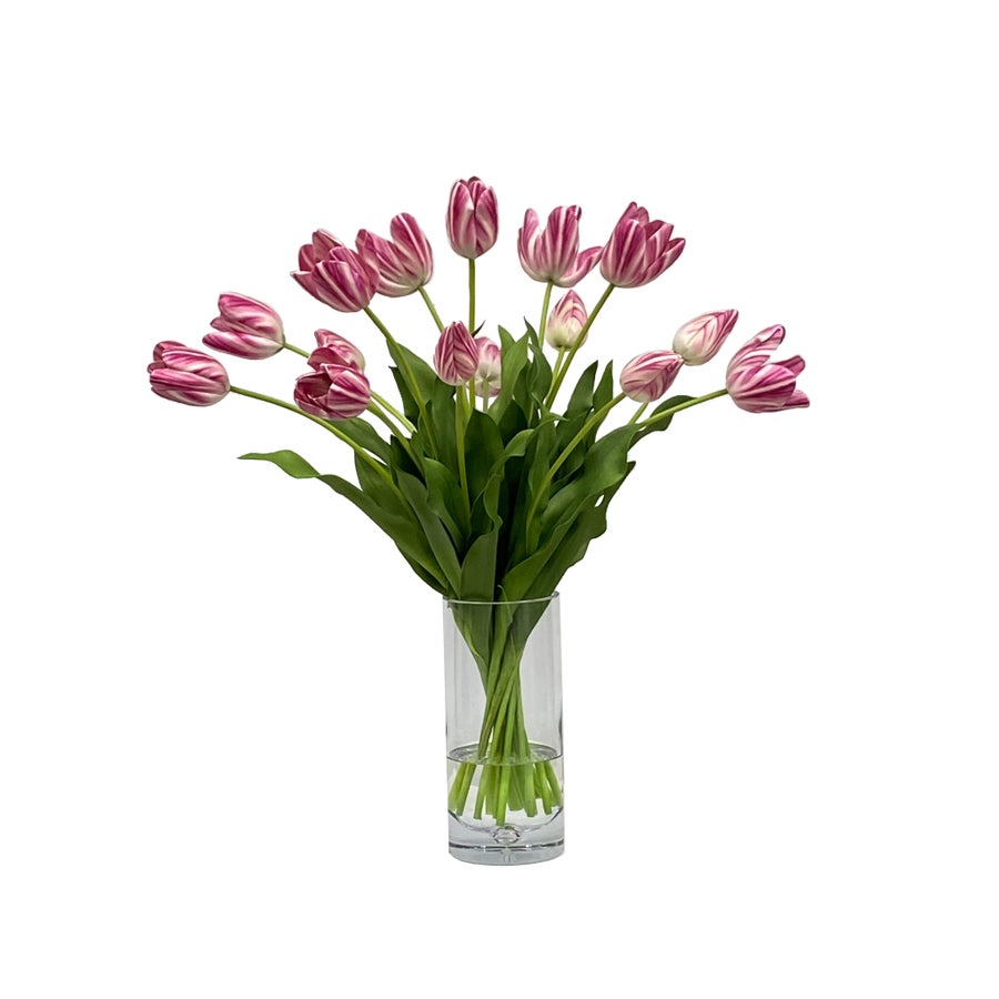 An image of Winward Mauve Tulip in Large Vase