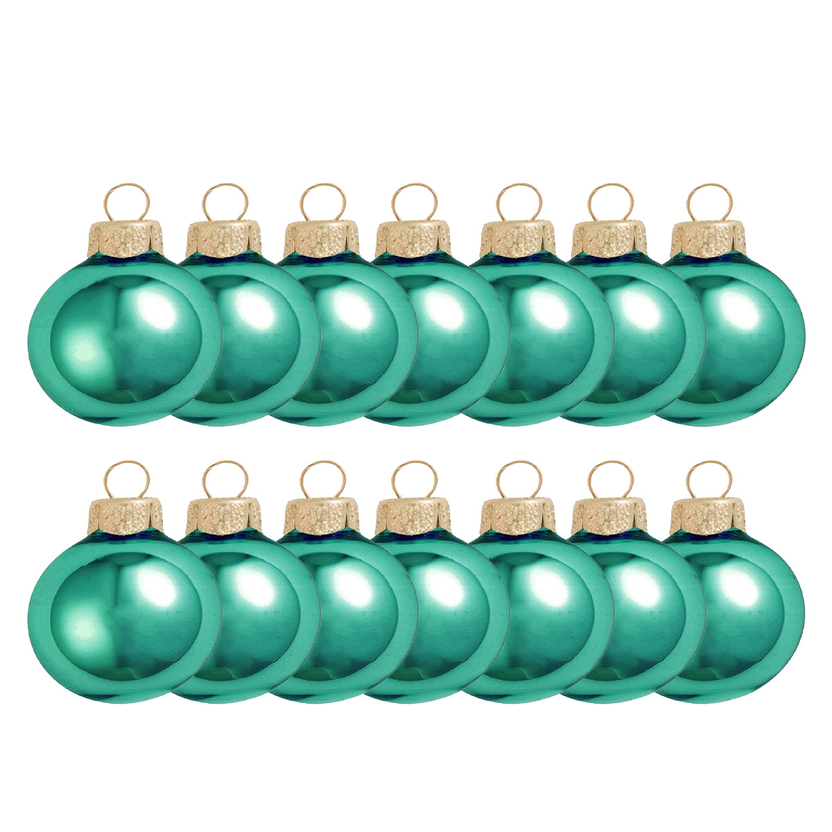 Whitehurst 2 inch Shiny Ornaments (Box of 14)