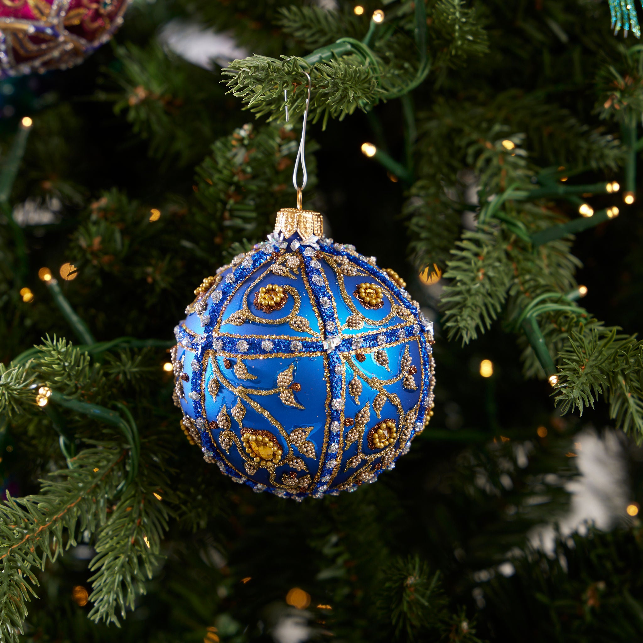 Winter Street Large Ball Ornament
