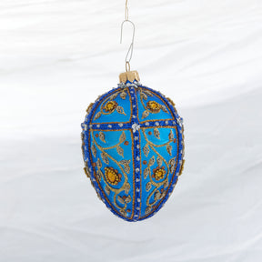 Winter Street Large Egg Ornament