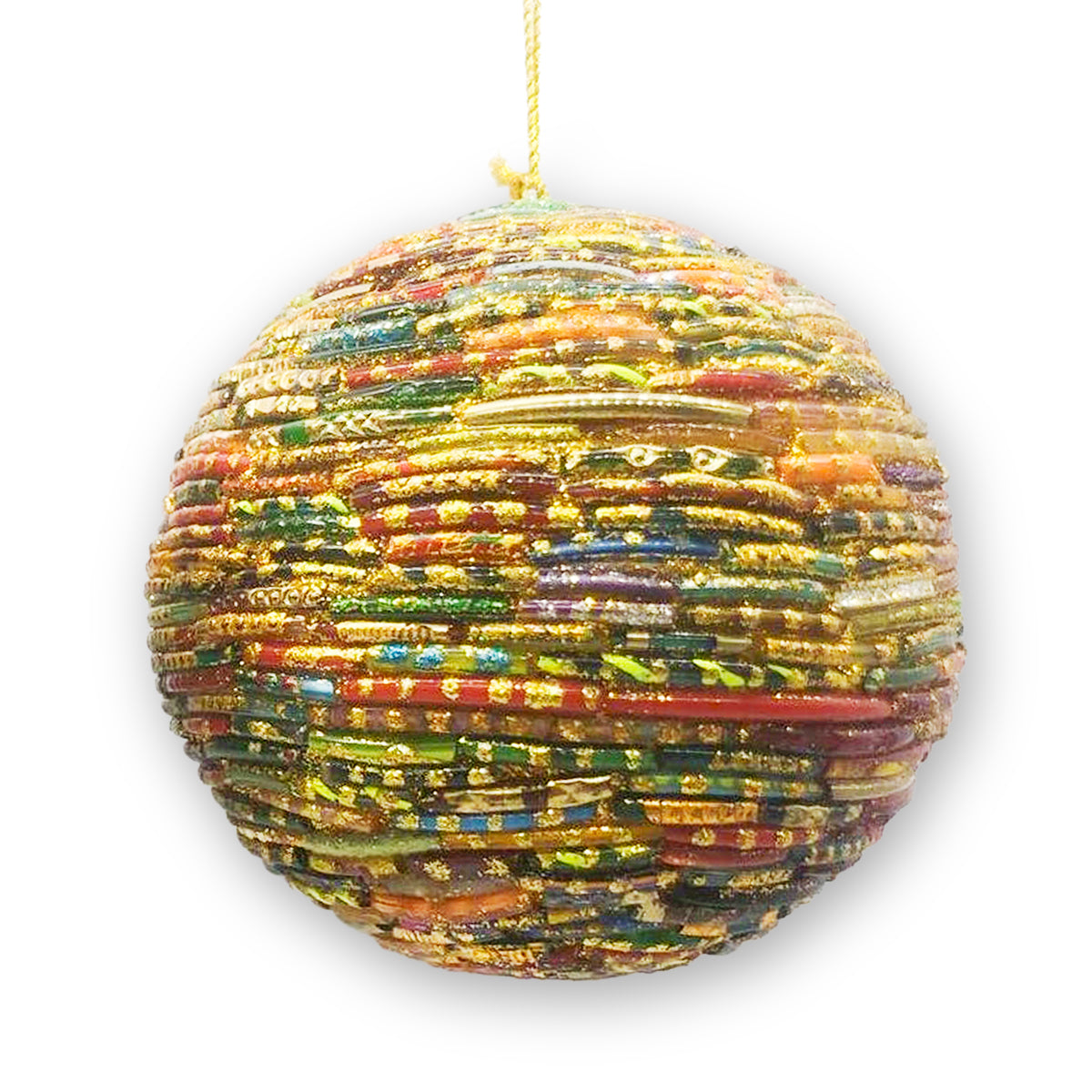 An image of Winward Glass Deco Ball Ornament