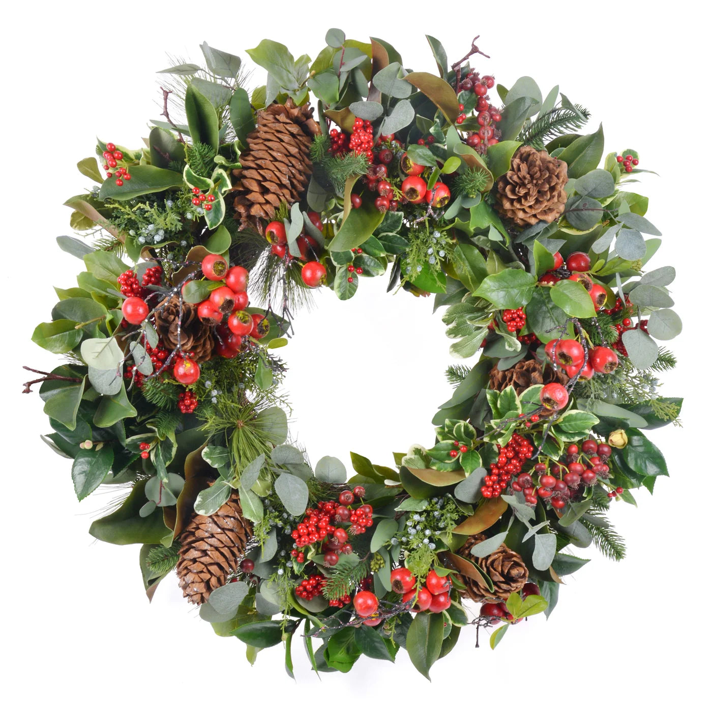 An image of Winward Holiday Deluxe 32" Wreath