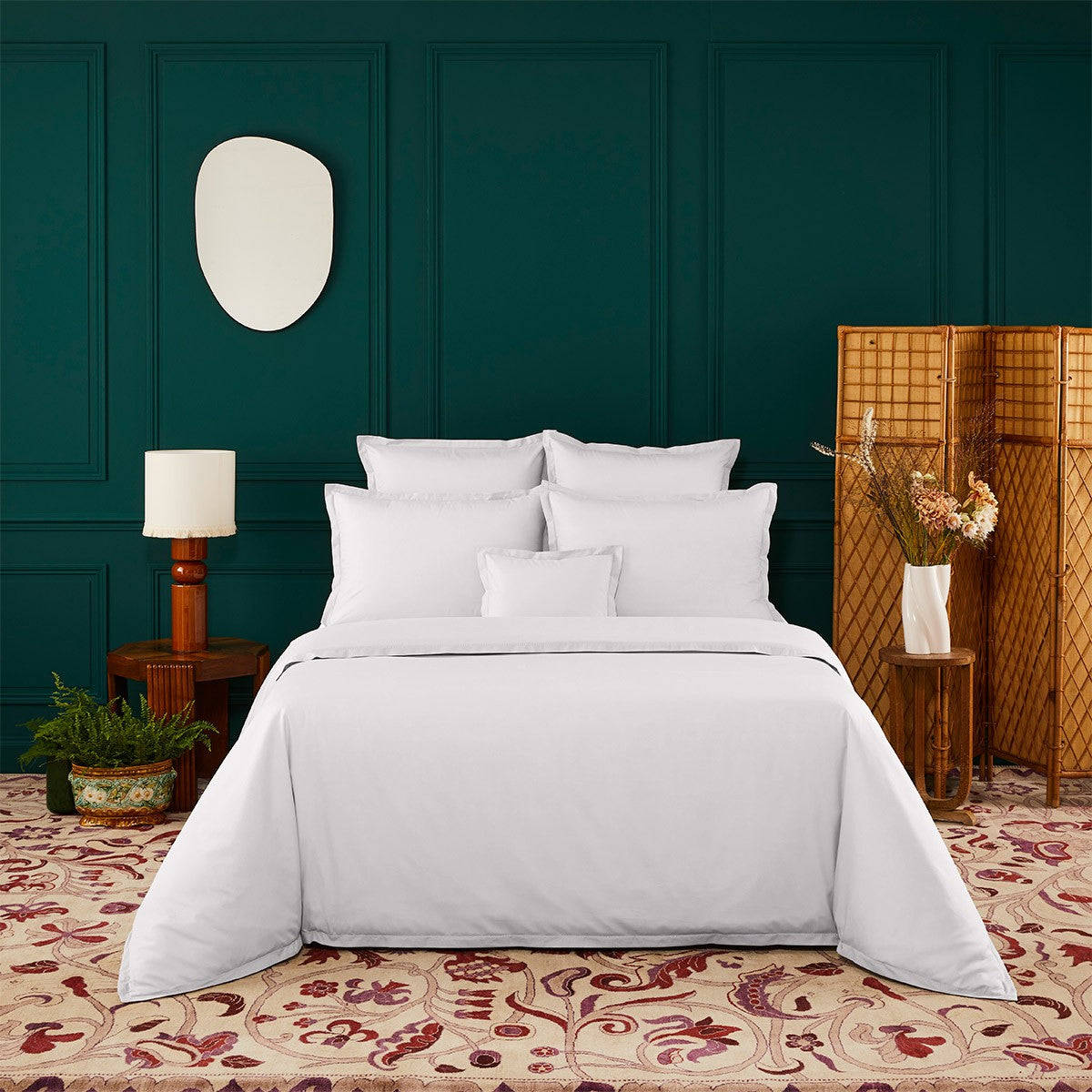An image of Yves Delorme Batiste Flat Sheet