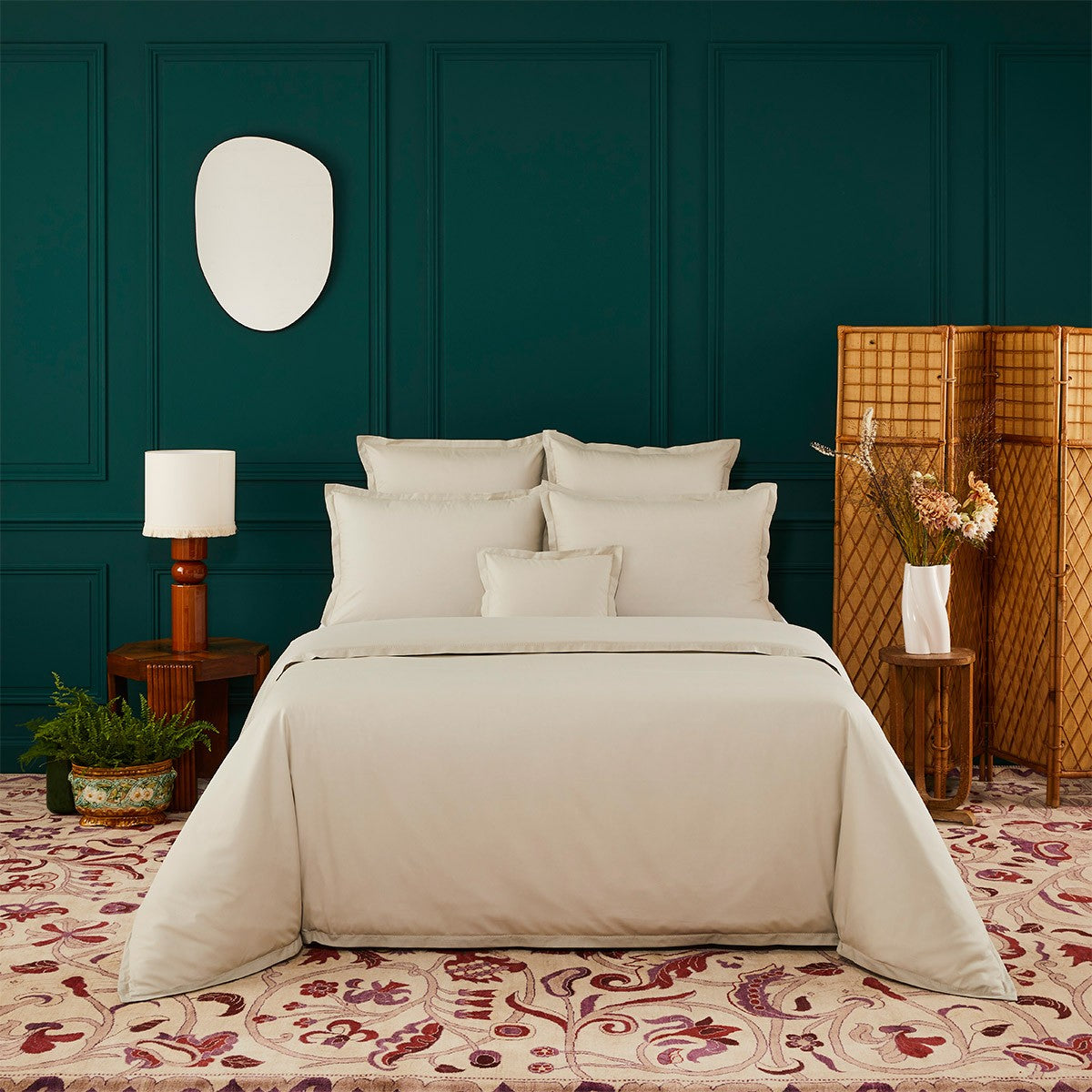 An image of Yves Delorme Batiste Flat Sheet