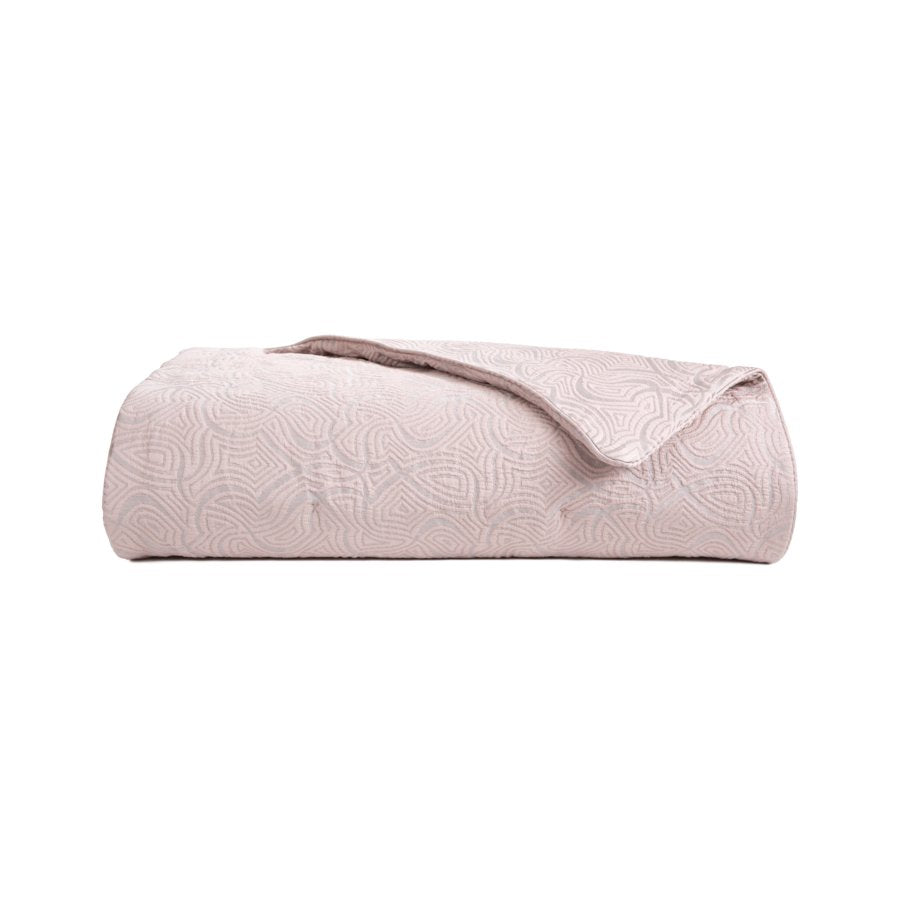 An image of Yves Delorme Corolles Quilted Coverlet