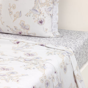 Yves Delorme Givre Flat Sheet