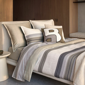 Yves Delorme / Hugo Boss Modernist Stripe Fitted Sheet