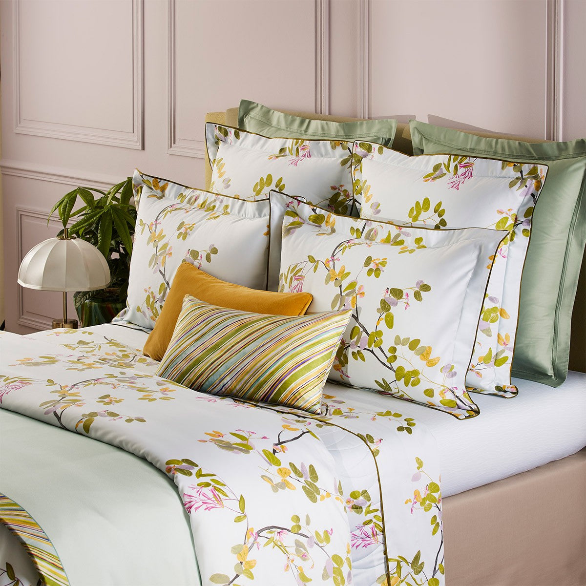 An image of Yves Delorme Luciole Duvet Cover