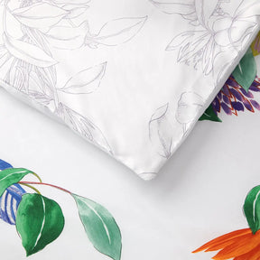 Close up of Yves Delorme Parfum Duvet Cover