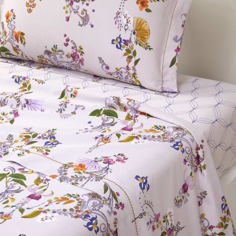 Yves Delorme Romances Flat Sheet