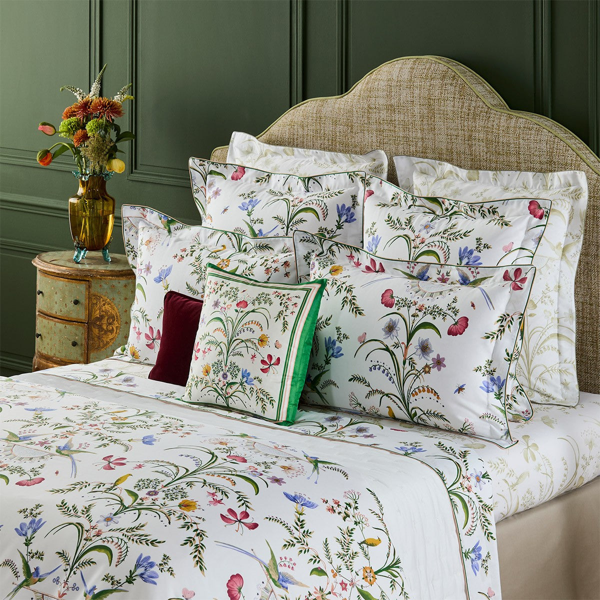 An image of Yves Delorme Botanic Duvet Cover