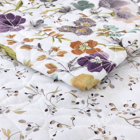Yves Delorme Fleurs Quilted Coverlet