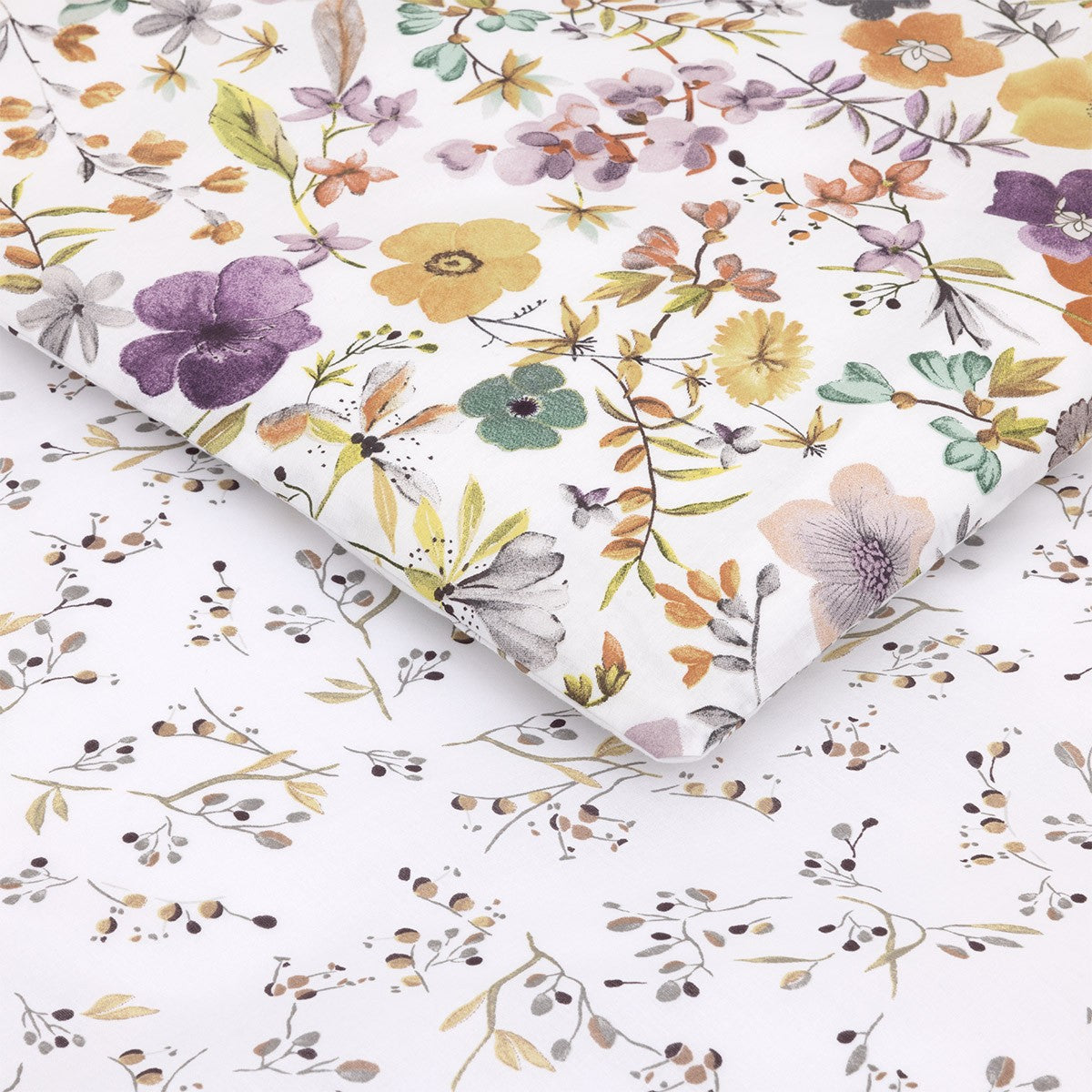 An image of Yves Delorme Fleurs Duvet Cover
