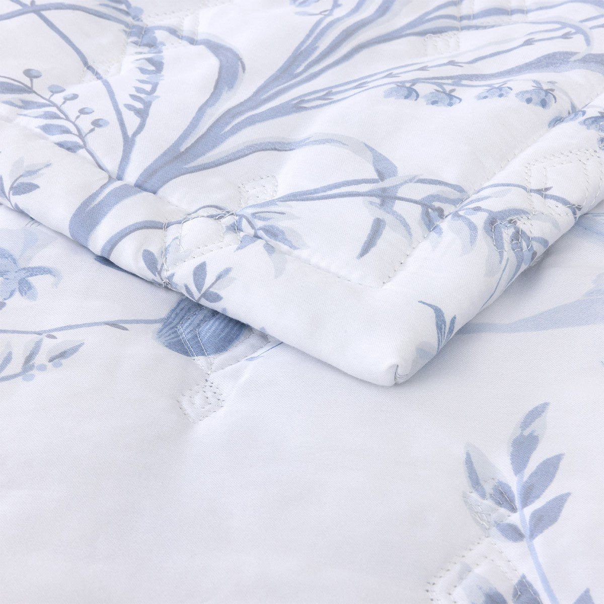 Yves Delorme Herbier Celeste Quilted Coverlet