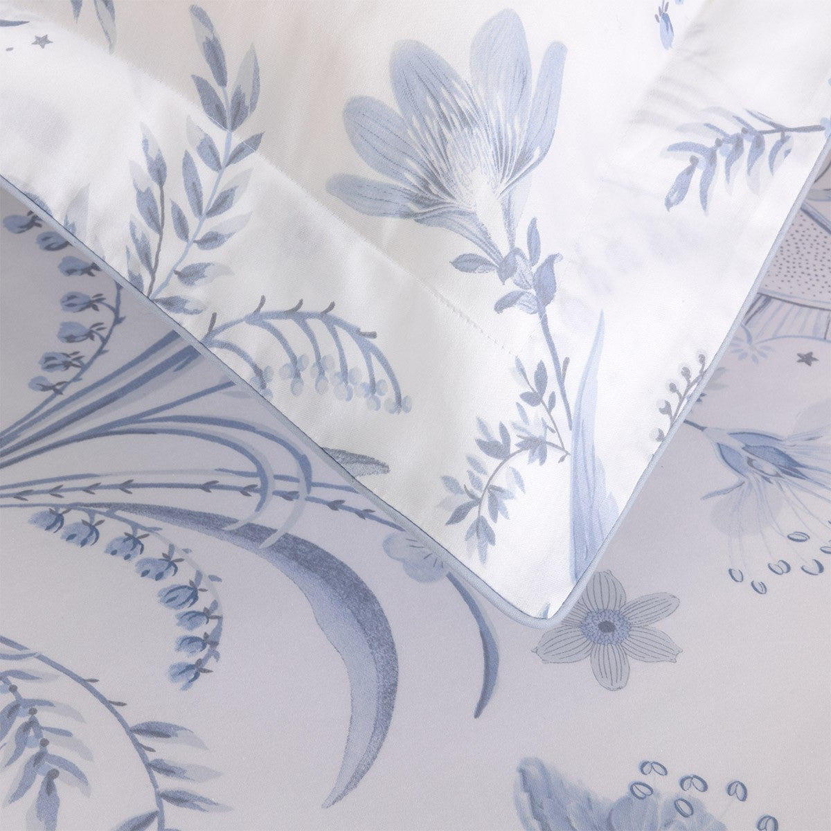 An image of Yves Delorme Herbier Celeste Sham