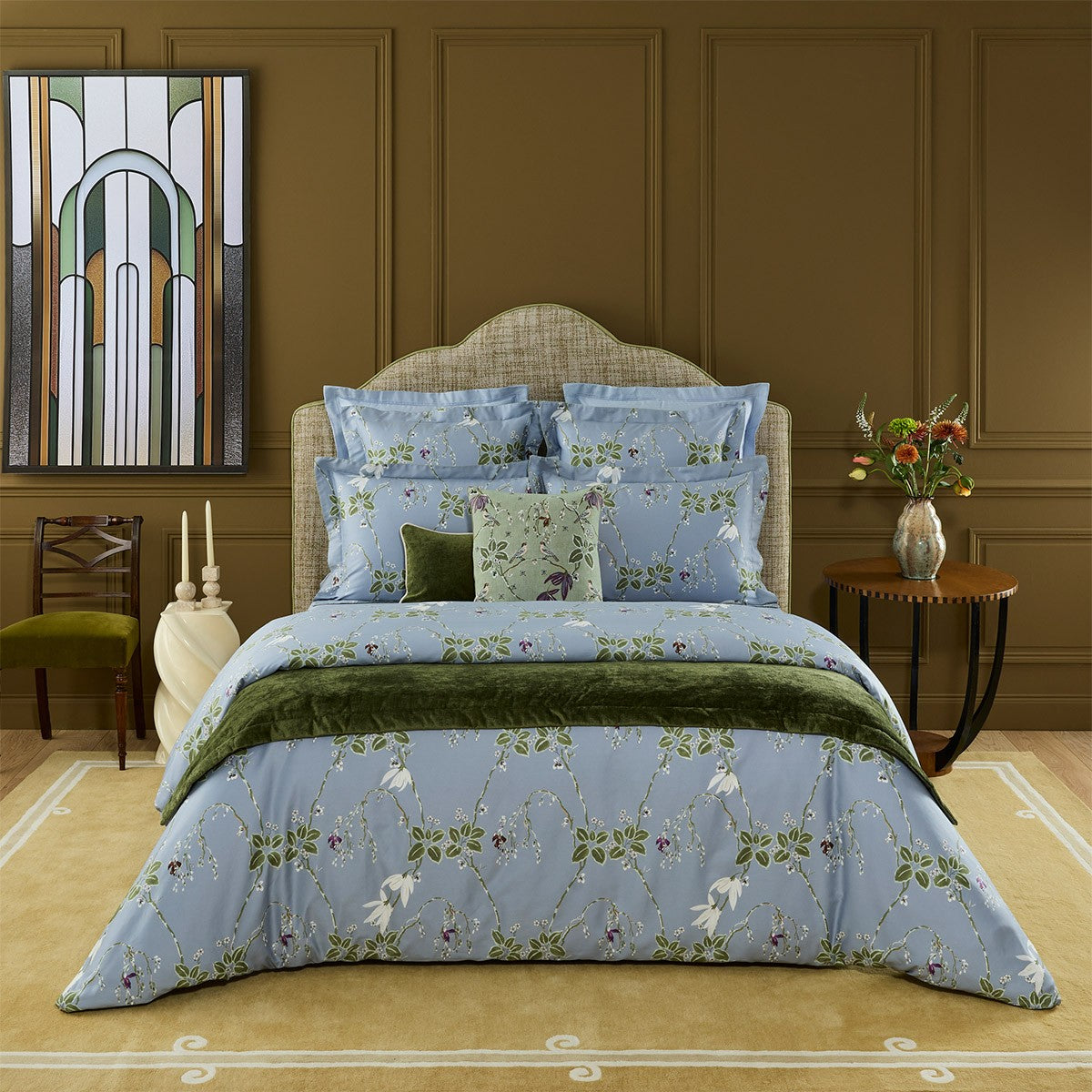 An image of Yves Delorme Rameau Duvet Cover
