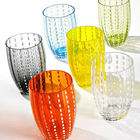 Zafferano America Perle Tumbler or Beverage Collection in various colors