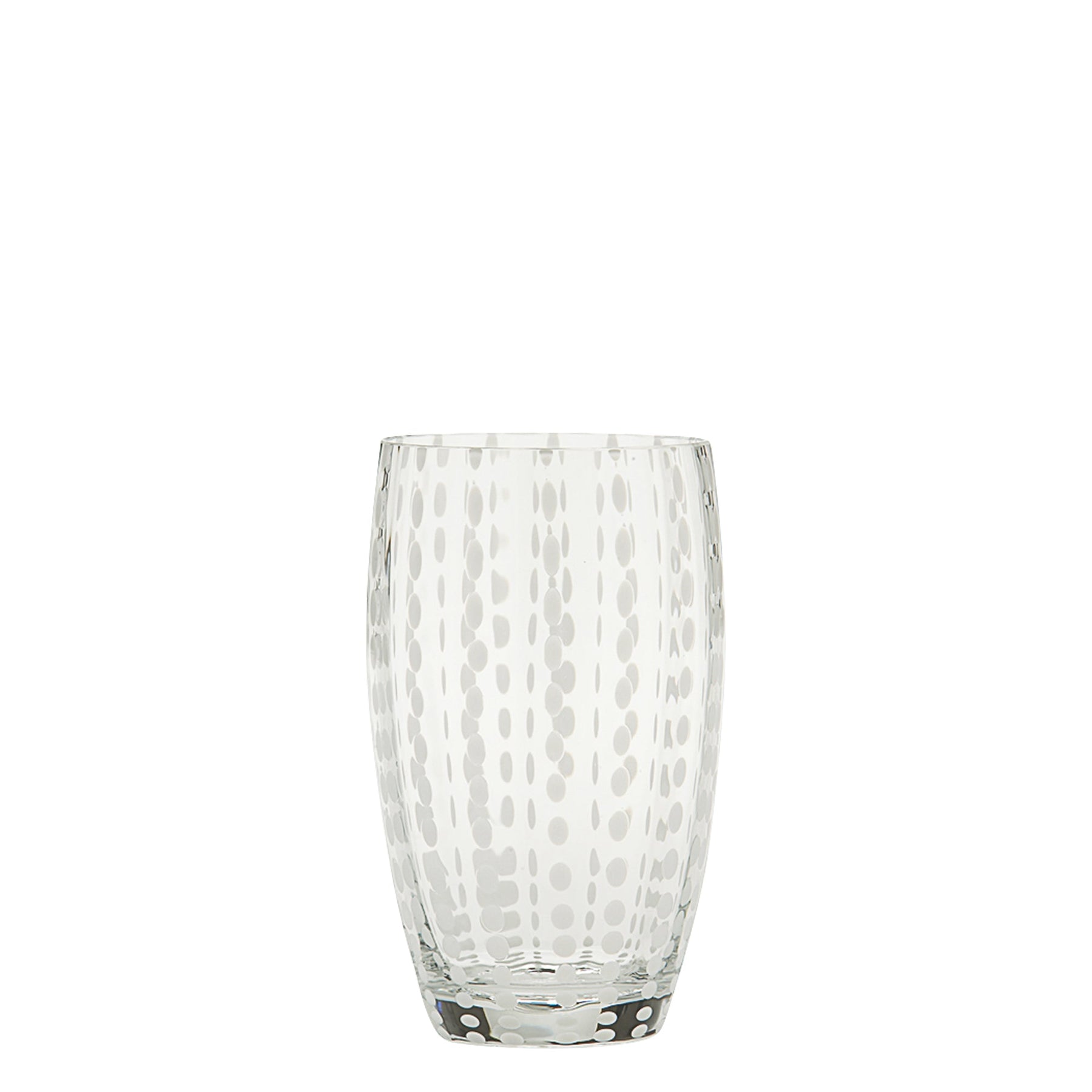 An image of Zafferano America Set of 2 Perle Beverage Glass