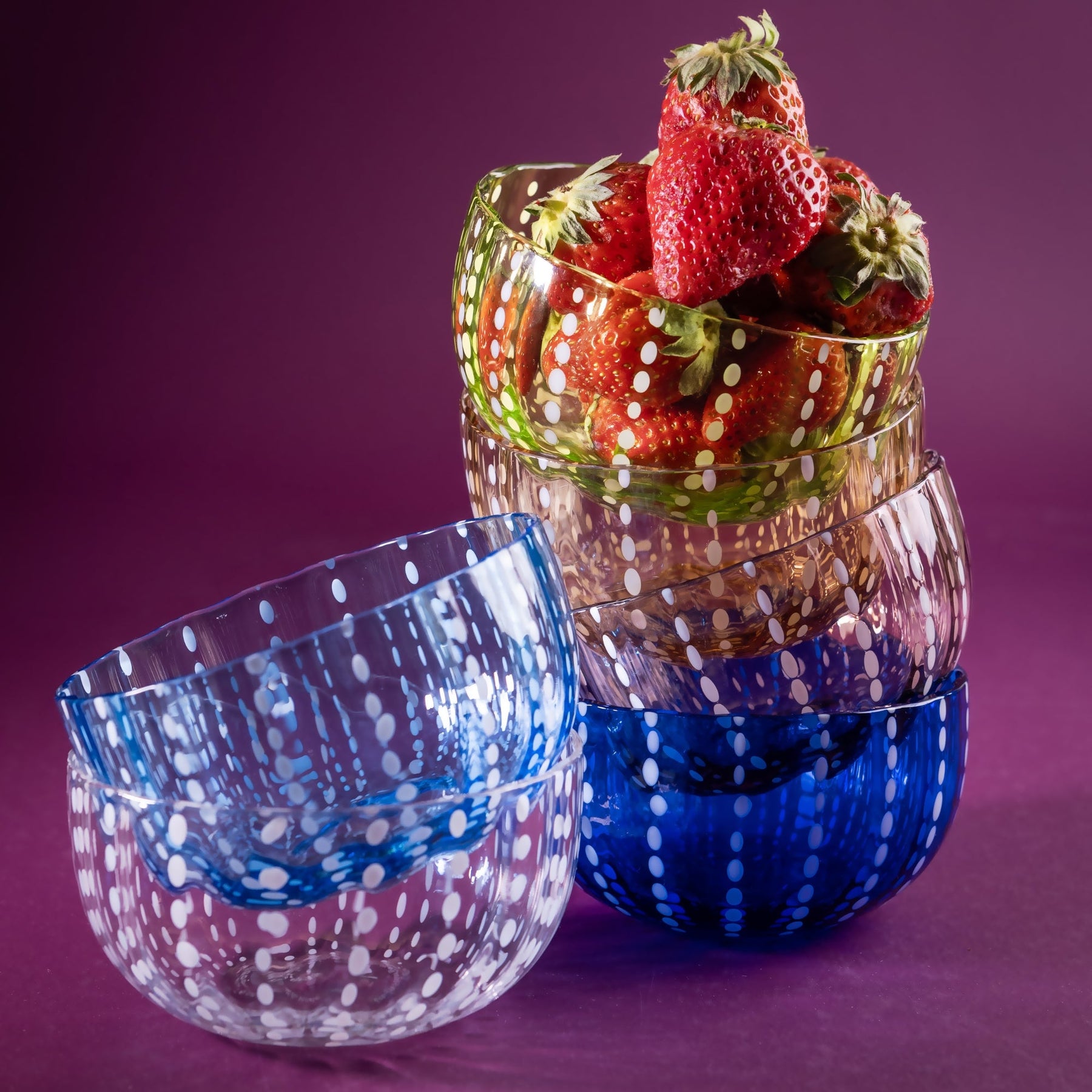 An image of Zafferano America Set of 4 Perle Small Bowl