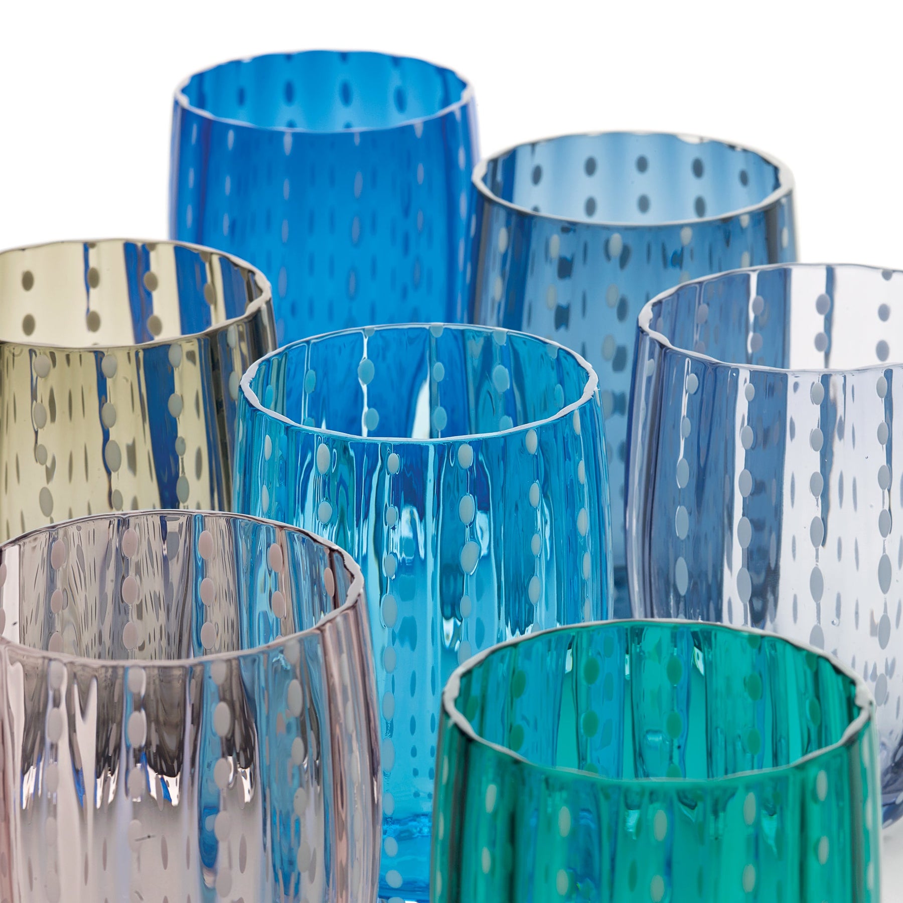 An image of Zafferano America Set of 2 Perle Tumbler
